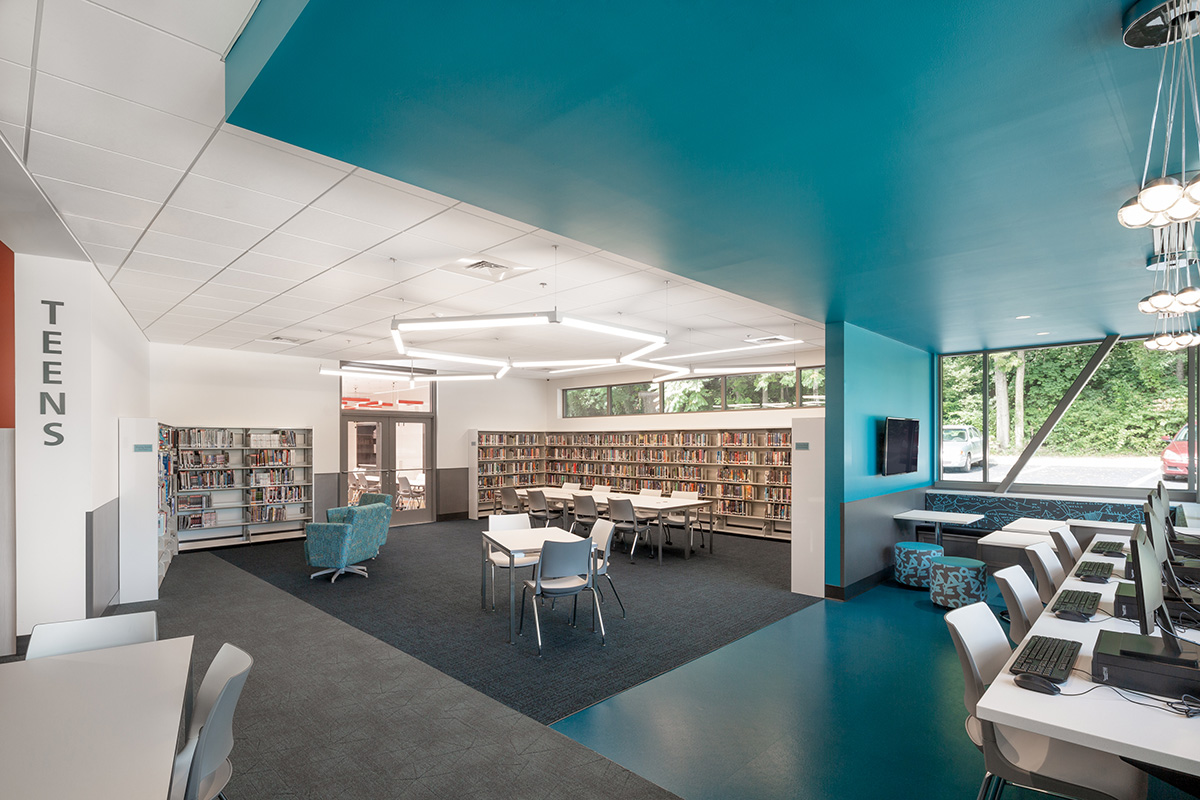 Melrose.Branch.Library-Interior Teens